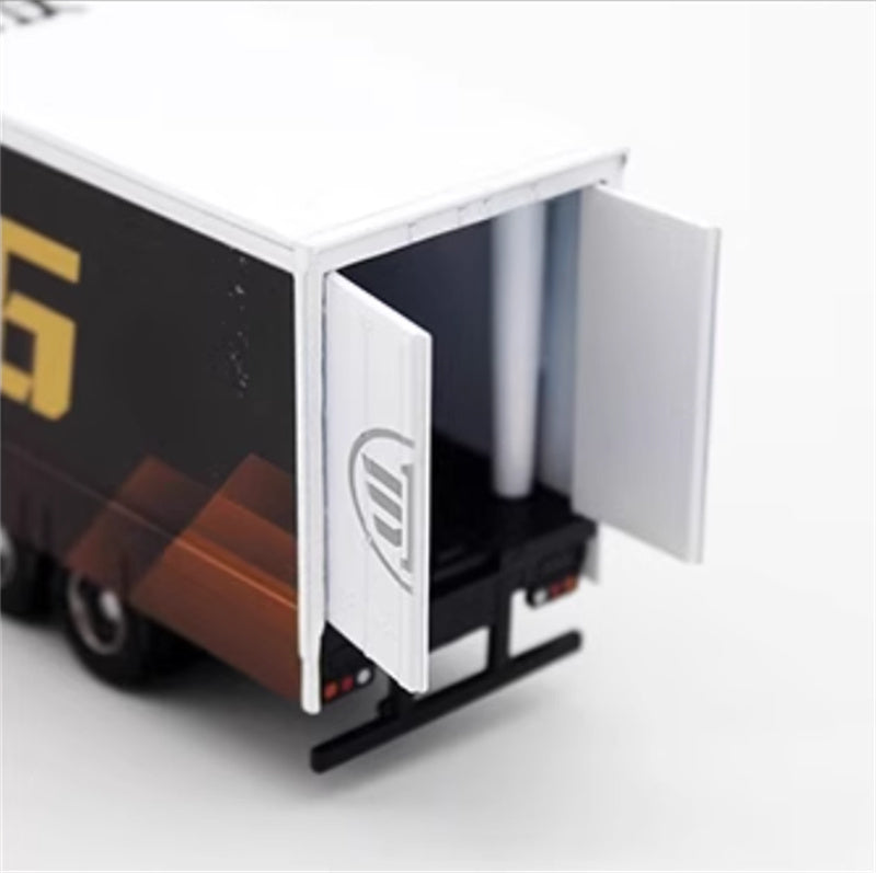 FAW Jiefang J6 container truck Coffee Gold 1:64 Truck Pre-built Model