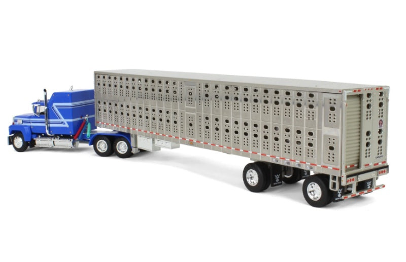 1:64 Ford PSAL Livestock LTL 9000 DCP Blue Diecast Model view2