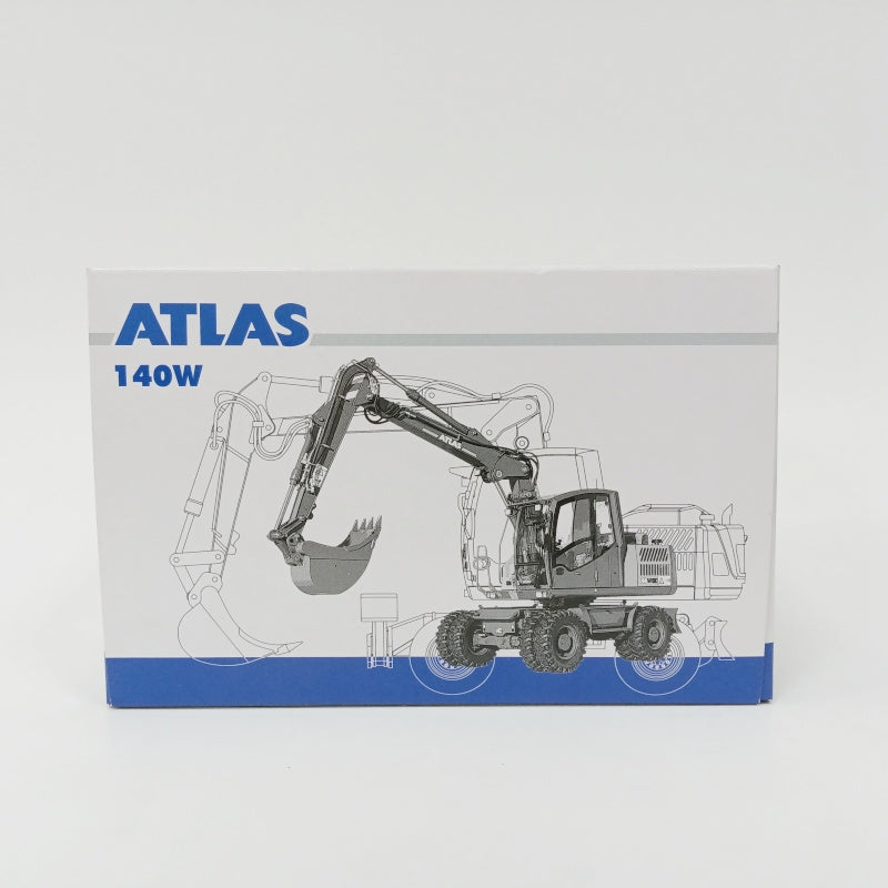 NZG ATLAS 140W echnisches Hiliswerk Wheeled Excavator 1:50 Truck Pre-built Model