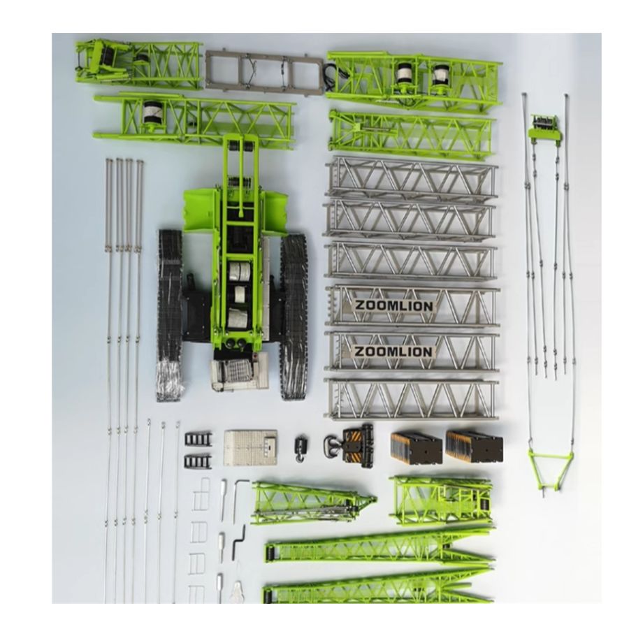 ZOOMLION ZCC9800W Crawler Crane Aurora Green 1/50 KIT Truck Lorry