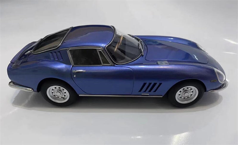 CMC Ferrari 275 GTB/C 1966 Classic sports car blue 1:18car Pre-a Model