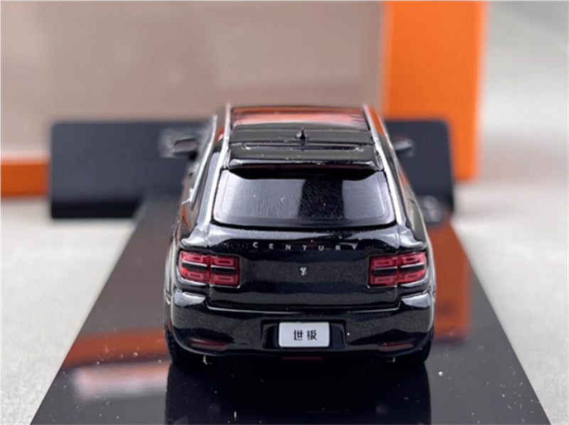GCD Toyota Century 3rd Generation G70 SUV black left hand drive 1:64 Car Pre-built Model view7
