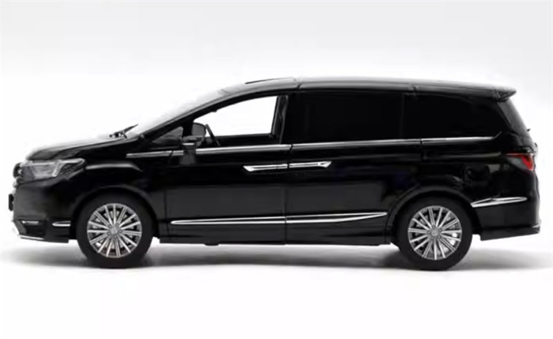 Dongfeng Honda ELYSION MPV 2022 black 1:18 Car Pre-built Model view6
