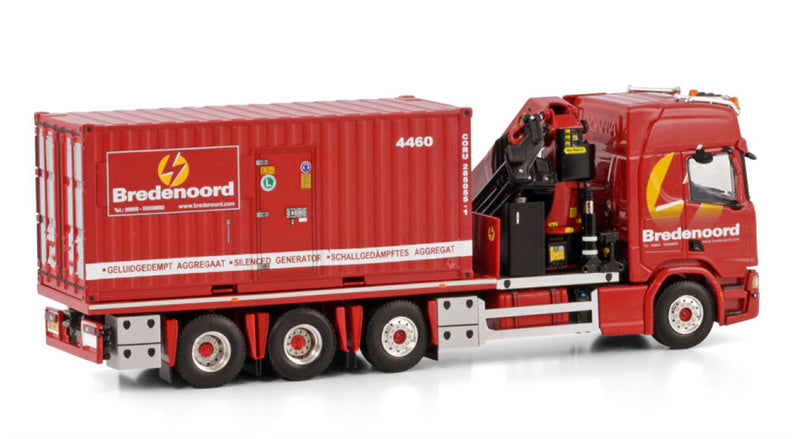 WSI SCANIA R CR20H 8X2 + PK 65002 SH Bredenoord 1:50 Model