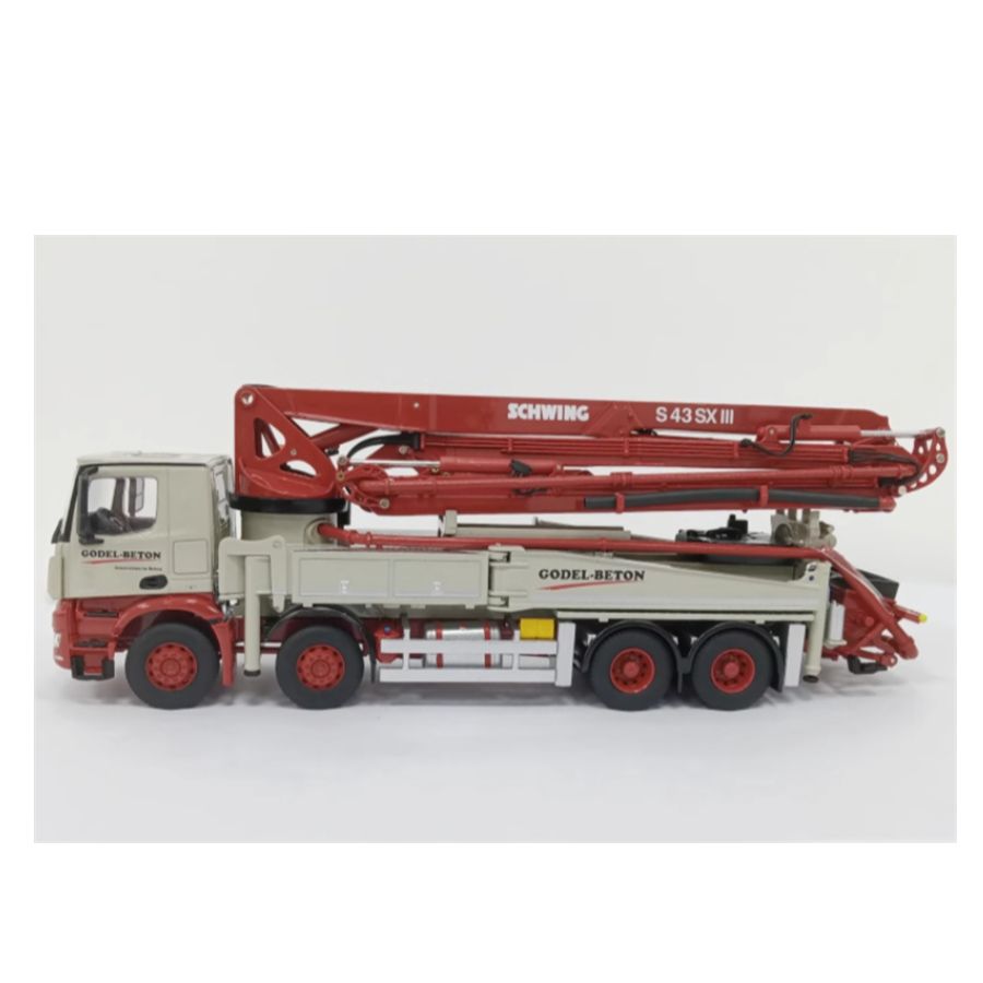NZG SCHWING S43 SX III Pump Truck Lorry Godel Beton 1:50 DIECAST Truck Lorry