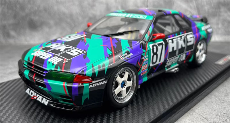IGNITION MODEL Nissan Skyline GT-R 1993 #87 1:18 Car Pre-built Model view1