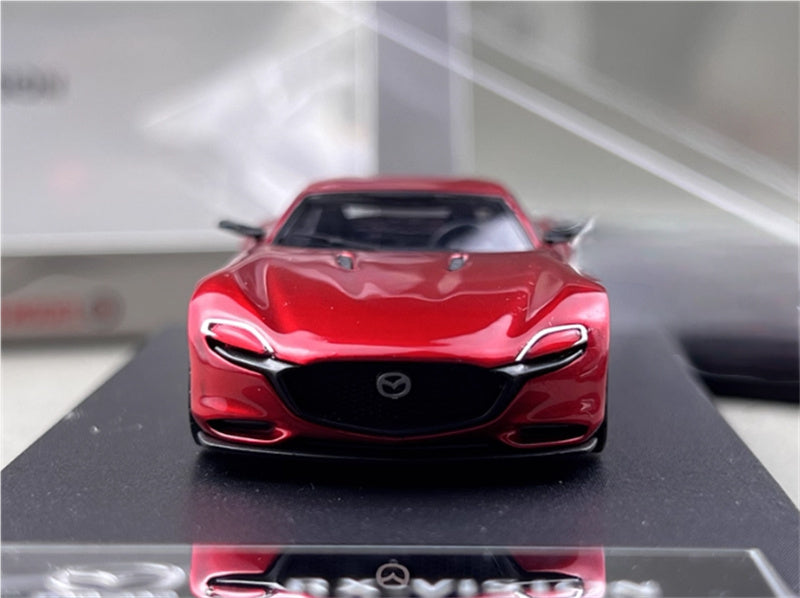 Rhino Model MAZDA RX-VISION Concept Soul red Limited Edition 799PCS ONLY 1:64 Car Pre-built Model view7