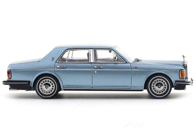 GFCC 1994 Rolls Royce Silver Spur III light blue Limited Edition LHD 1:64 car Pre-built Model view4