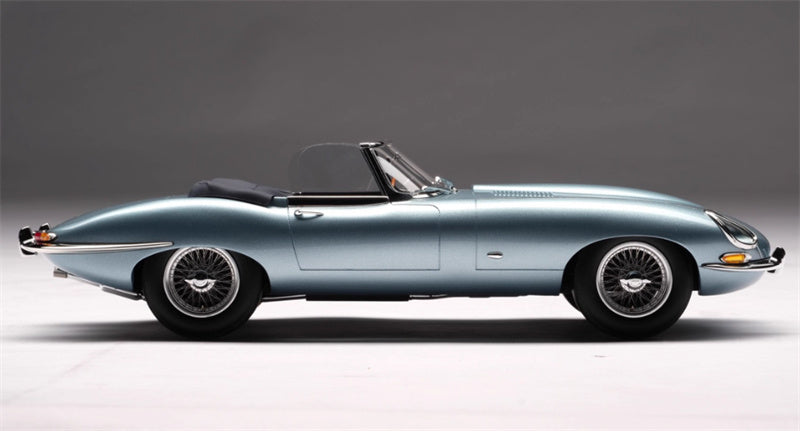 1:18 Jaguar e-type Amalgam convertible Resin Car Model view6