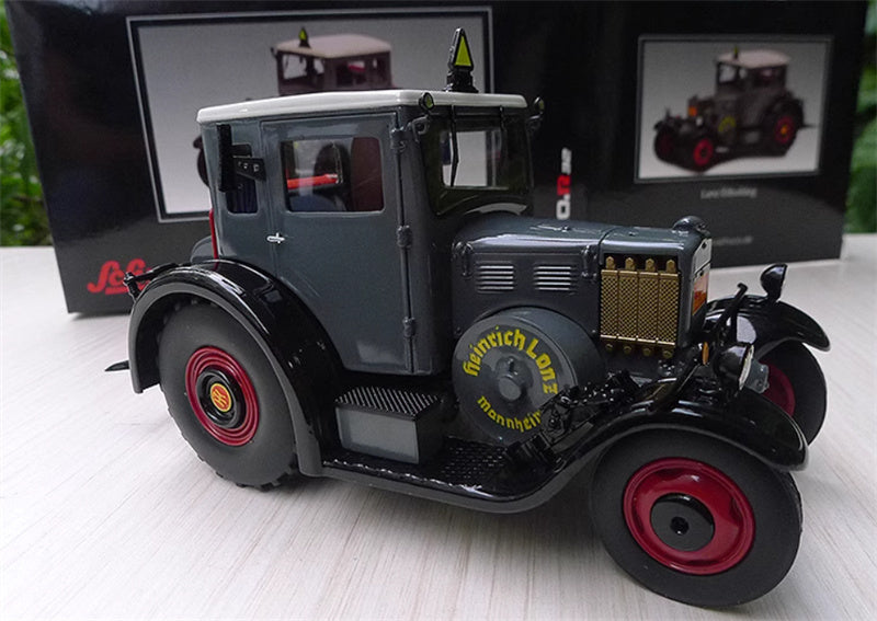 SCHUCO German Lanz Eibulldog mit Kabine Tractor grey Limited Edition 1500PCS ONLY 1:32 Truck Pre-built Model
