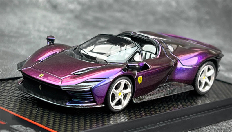 1:43 BBR MODELS Ferrari daytona sp3 convertible sports car chameleon LTD 24PCS view1