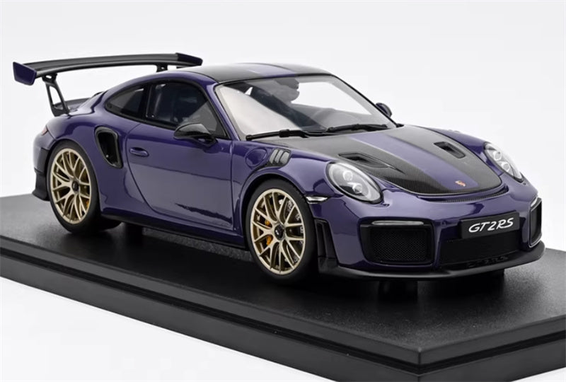 1:18 PORSCHE 911 (991.2) GT2 RS COUPE  purple  GT SPIRIT Limited Edition Resin Car Model