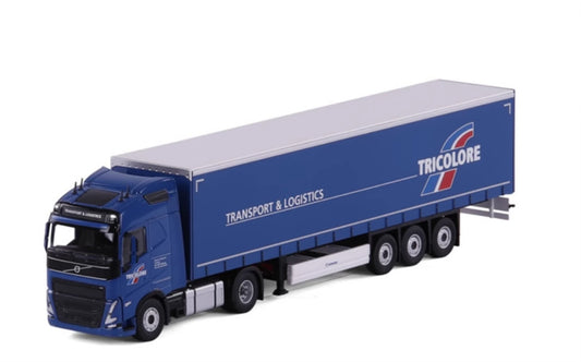 CAVALLINO Volvo container truck Tricolore 1:50 Truck Pre-built Model
