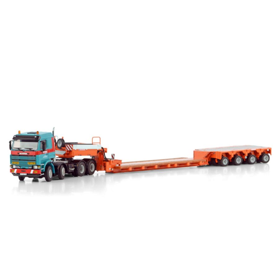 WSI  SCANIA 3 SERIES 8X4 SCHEUERLE INTERCOMBI Gruber 1:50 DIECAST Truck Lorry