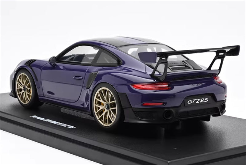 1:18 PORSCHE 911 (991.2) GT2 RS COUPE  purple  GT SPIRIT Limited Edition Resin Car Model