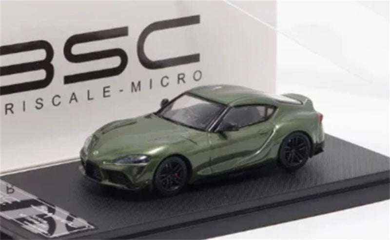1:64 Toyota GR Supra A90 Olive Green BSC DIECAST Limited Edition 499pcs ONLY Model