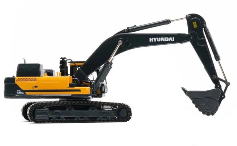 1:35   HX505L HYUNDAI Limited Edition Black yellow Diecast Model