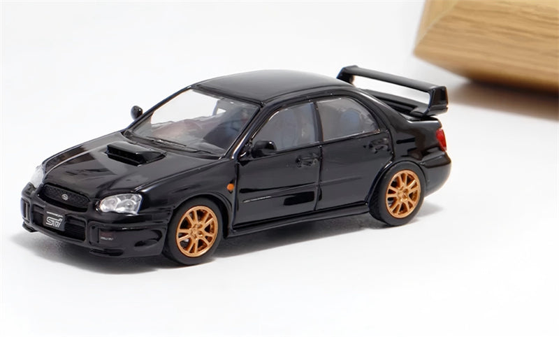 1:64 Subaru Impreza WRX STI 8th Generation Sedan  Black Furuya DIECAST Model