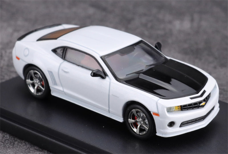 Fine works 64 Chevrolet Camaro Black white Hard Top Limited Edition 500PCS ONLY 1:64 Car Pre-built Model view5