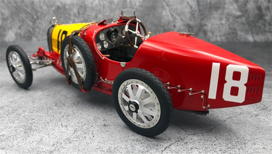 CMC Bugatti Typ 35 GP Nation Colour Project Spanien #18 1924 Limited Edition 2000PCS ONLY 1:18 Car Pre-built Model view2