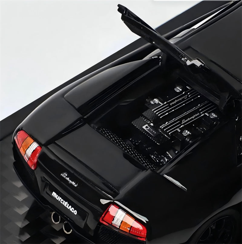 1:64 Lamborghini Murcielago‌ Black LCD MODELS DIECAST Civil Car Model