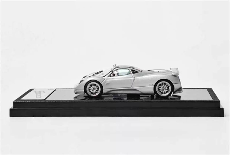 1:64 Pagani Zonda C12 Silver LCD MODELS DIECAST Model