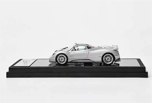 1:64 Pagani Zonda C12 Silver LCD MODELS DIECAST Model