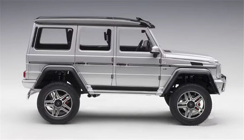 Autoart Mercedes Benz G 500 4×4² Silver 1/18 DIECAST CAR