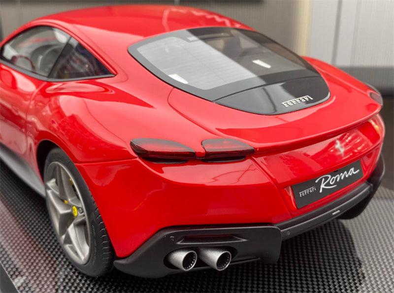 1:12 Ferrari Roma red Amalgam Hardtop Resin Car Model view12