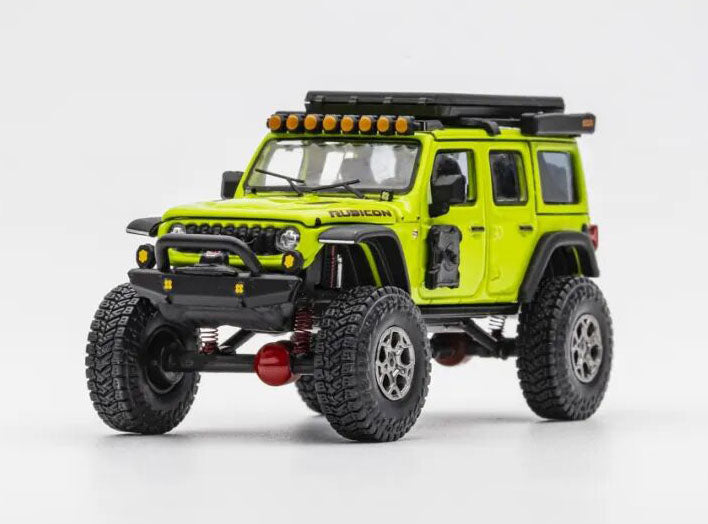 GCD 1:64 Jeep Wrangler Rubicon Off-Road Big Wheels diecast model product photo