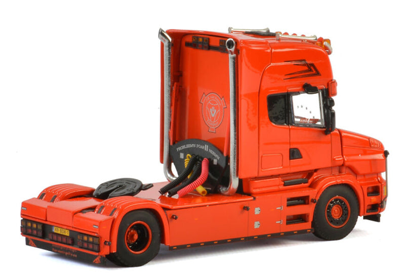 WSI  SCANIA 4 SERIES TORPEDO TOPLINE 4X2 J.B. van Soeren 1:50 Truck Pre-built Model