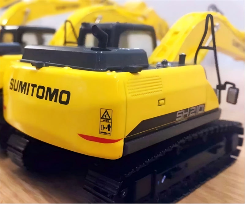 1:50 SH210-6 SUMITOMO Japanese version Yellow DIECAST Model