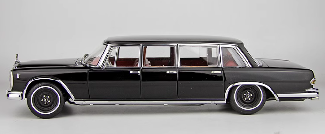 CMC Mercedes Benz 600 Pullman （W 100） black 1:18car Pre-a Model