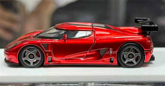 Autobots Models Koenigsegg CCGT Open Cover Edition Transparent Red 1:64 Car Pre-built Model view2