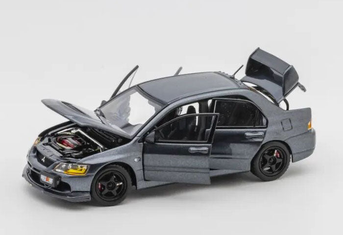 1:43 Mitsubishi Lancer Evolution IX EVO9 Rallyart GATHERJOY Diecast Model Grey