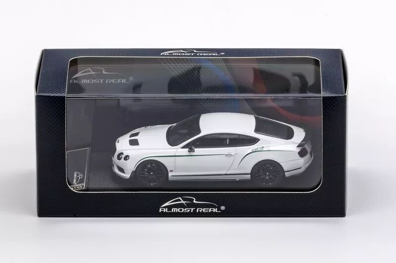 Almost Real AR 1:43 Bentley Continental GT3R Diecast Model White