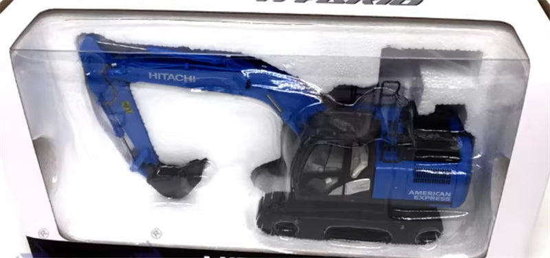 1:50 American Express Japanese Spec ZH200-6 HITACHI Limited Edition Blue DIECAST Model