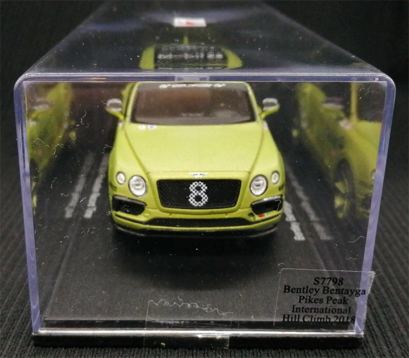 Spark BENTLEY Bentayga Pikes Peak International Hill Climb 2018 10:49.902 SUV Production Record Time #8 1:43 Car Pre-built Model view5