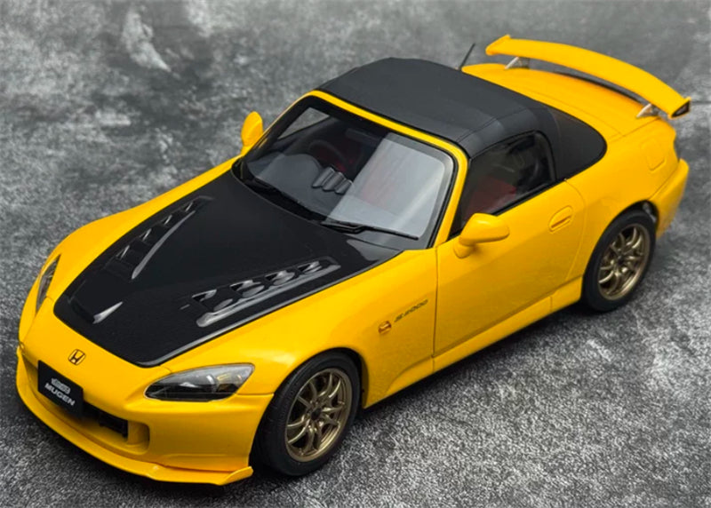 1:18 Honda S2000 MUGEN  Indy Yellow Pearl MOTORHELIX Limited Edition 399PCS ONLY DIECAST Model