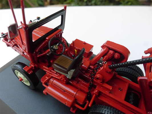 FLOZ Raimundle Agricultural Traktor 1967 red 1:43 Truck Pre-built Model