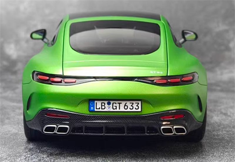 NZG 2023 Mercedes AMG GT63 green 1:18 Car Pre-built Model