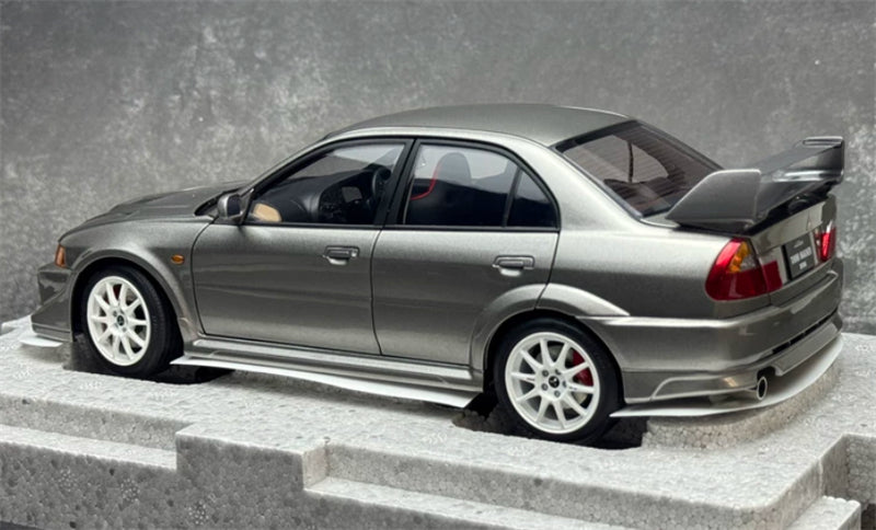 1:18 Mitsubishi Lancer Evolution VI (6.5) GSR T.M.E  Satellite Silver MOTORHELIX Limited Edition 499PCS ONLY DIECAST Model
