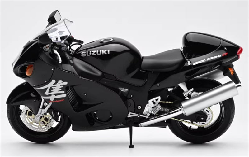 1:12 Suzuki GSX-1300R Hayabusa  Black  LCD MODELS  DIECAST motorcycle Model