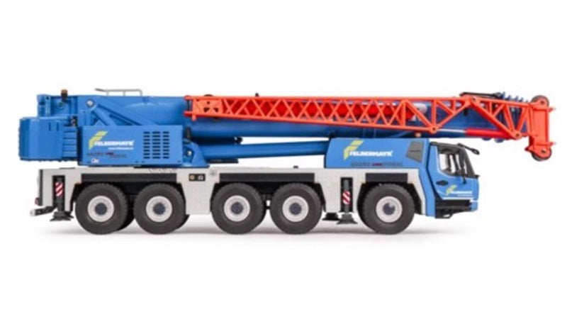 Conrad GROVE GMK5150XL Felbermayr Blue All-terrain-crane 1:50 Truck Pre-built Model