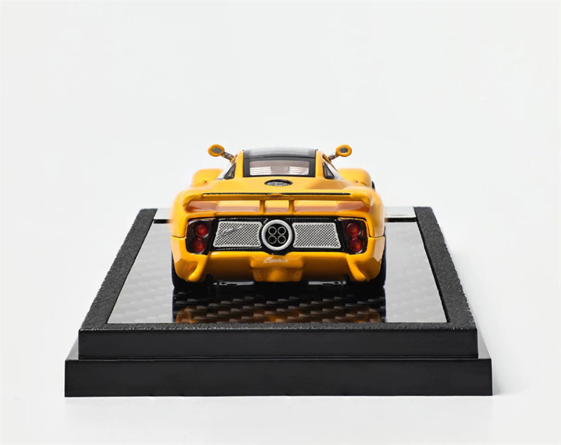 1:64 Pagani Zonda C12 Yellow LCD MODELS DIECAST Model