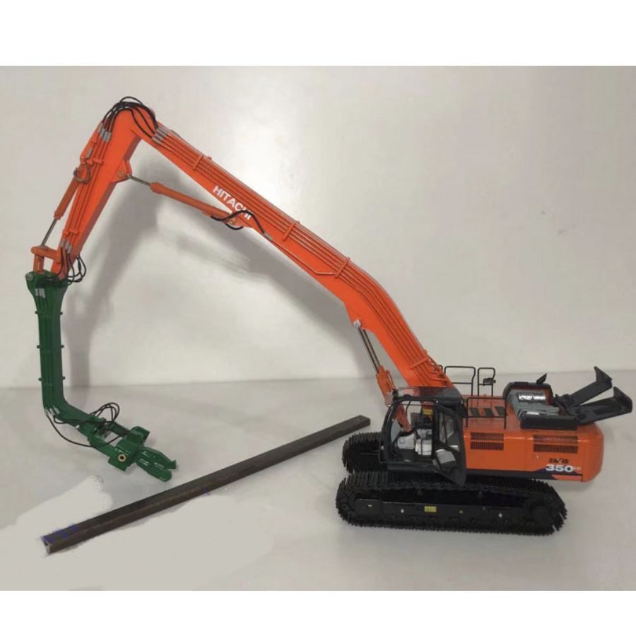 Hitachi  ZAXIS350-6 Piling machine Green 1/50 DIECAST Truck