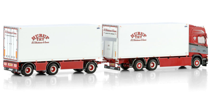 1:50 WSI SCANIA R CR20H 6X2 REEFER TRAILER - 3 AXLE Hurup Thy