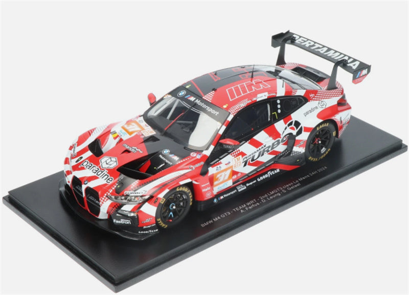 1:18 BMW M4 GT3 2024 Spark Le Mans Resin Car Model view4