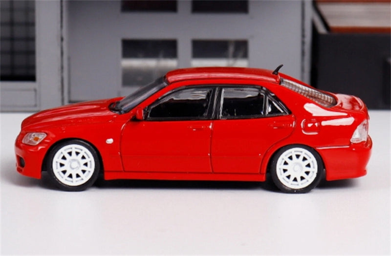 BBS Toyota Altezza RS200 SXE10 Red Limited Edition 499pcs ONLY 1:64 Car Pre-built Model