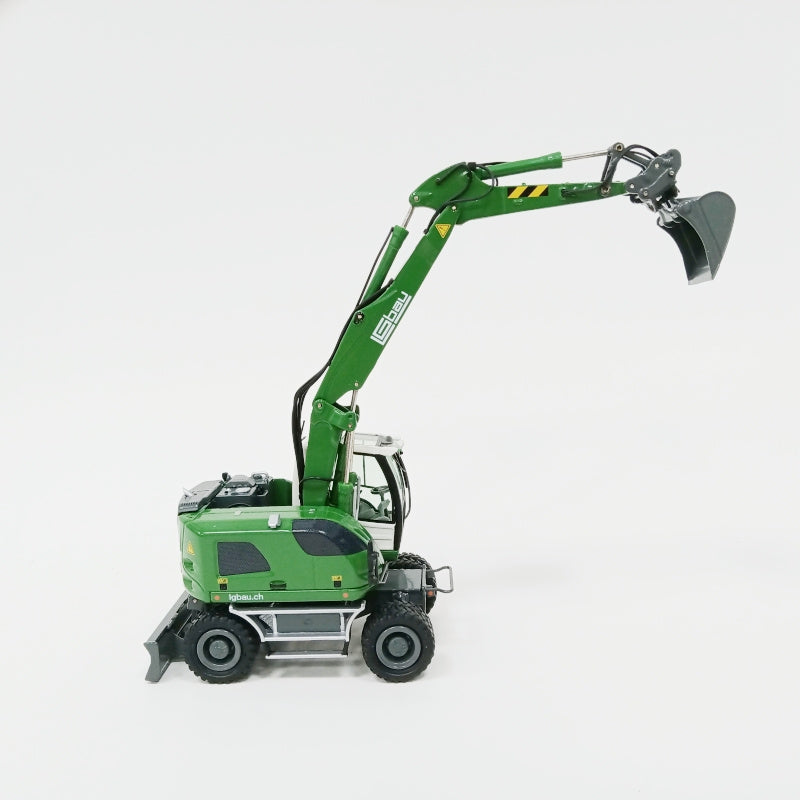 NZG Liebherr A918 Hiltibau Wheeled Excavator 1:50 Truck Pre-built Model
